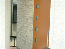 自然素材を使用した高気密高断熱住宅：西尾市・外観